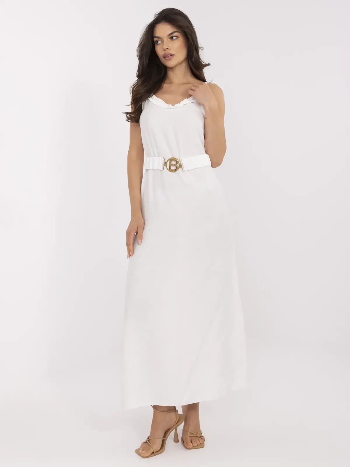 Dress-MI-SK-A6401.00-ecru