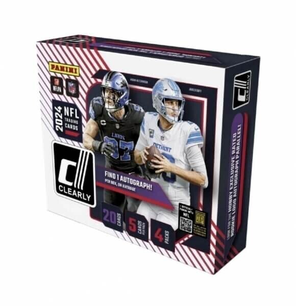 2024 Panini Clearly Donruss NFL Football Hobby Box
