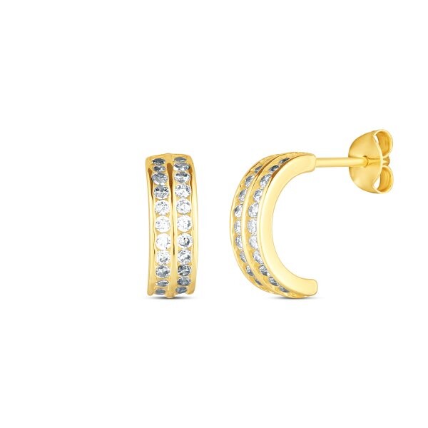 Náušnice se syntetickými kameny 636-927-109500-0000