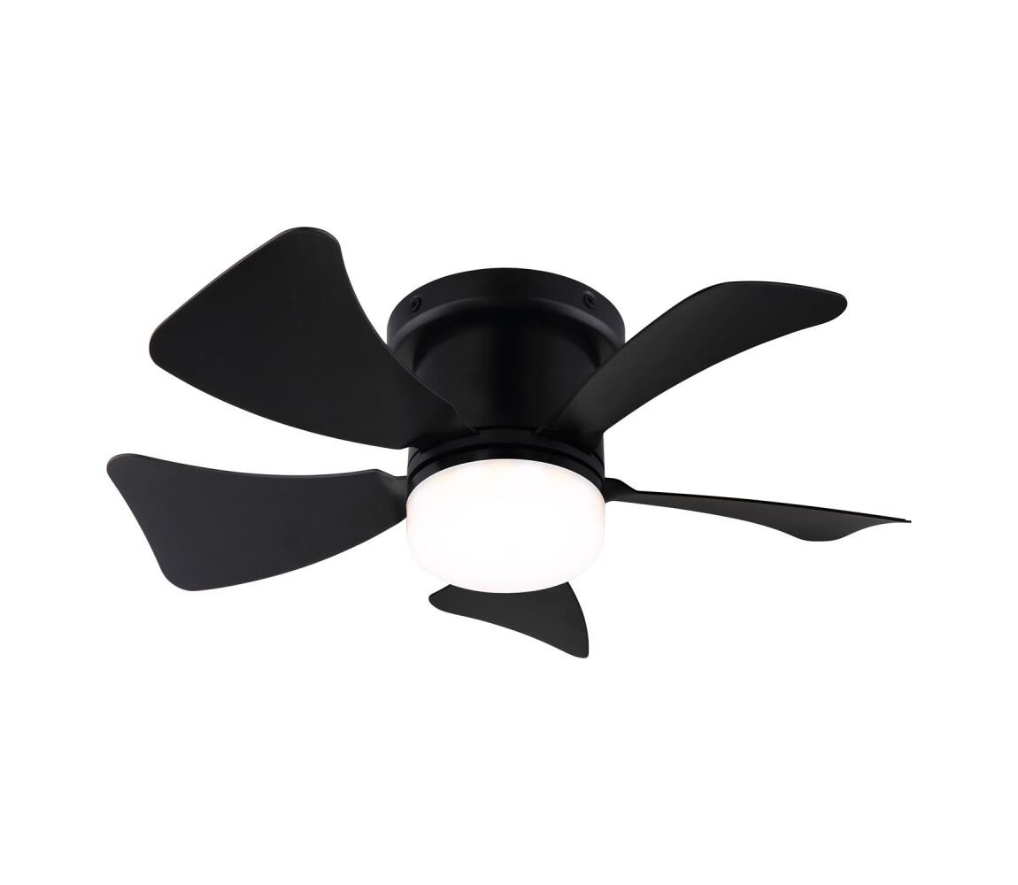 ZE ZE - LED Stmívatelný stropní látor MUNDAKA LED/10W/230V černá + DO