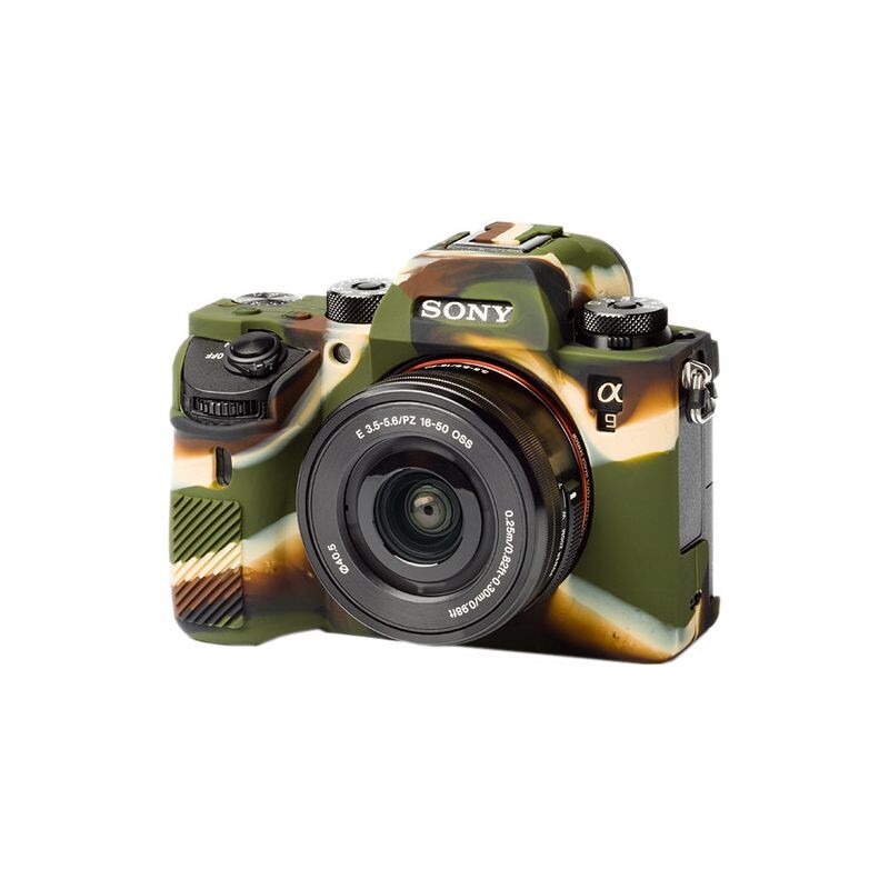 EASYCOVER silikonové pouzdro pro SONY Alpha A9 Camouflage