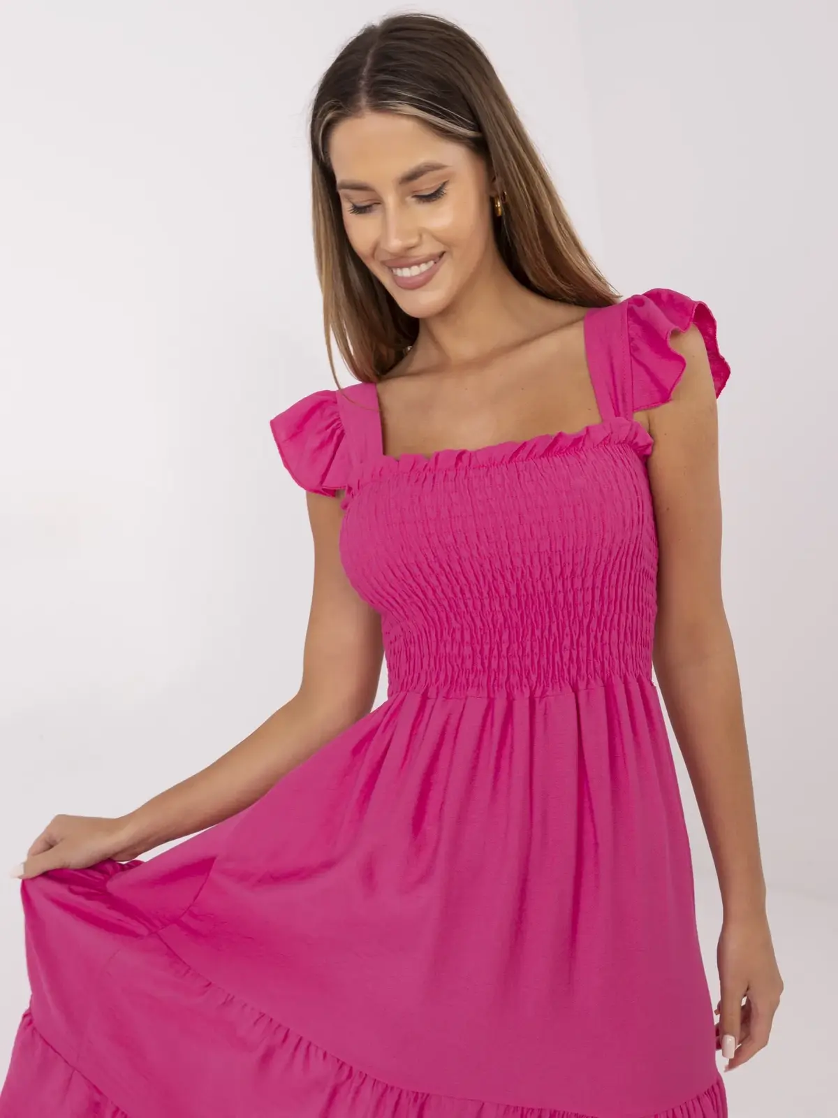 Dress-MI-SK-A5063.69P-fuchsia