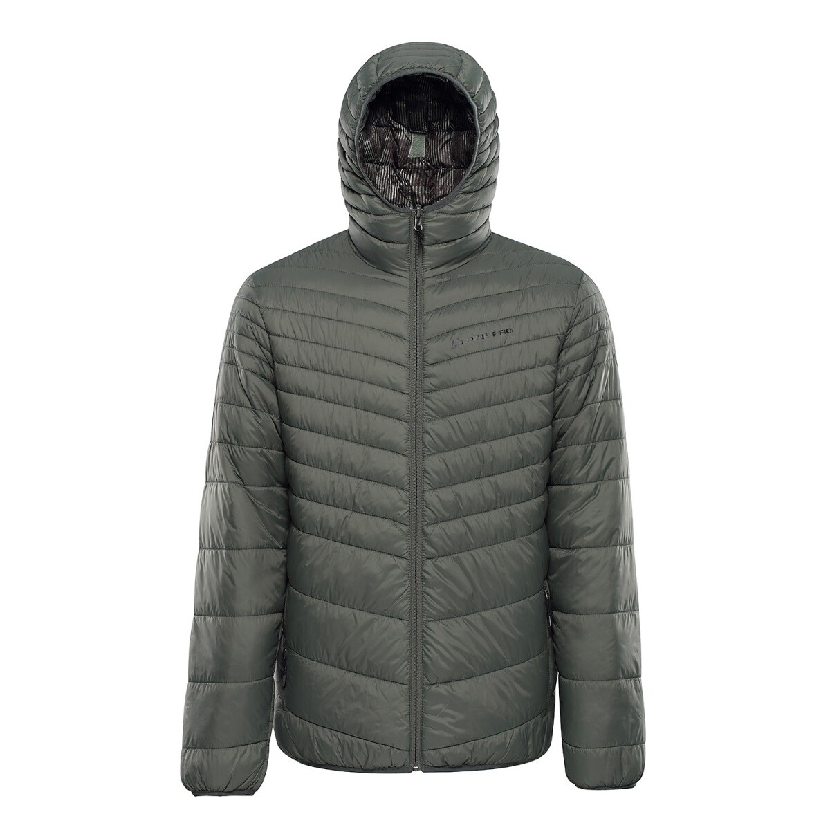 Pánská oboustranná bunda alpine pro erom zelenošedá/černá xs