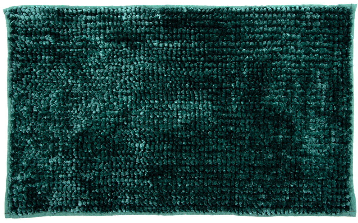 Koupelnová předložka CHENILLE VELVET zelená 40x60 cm Multi Decor