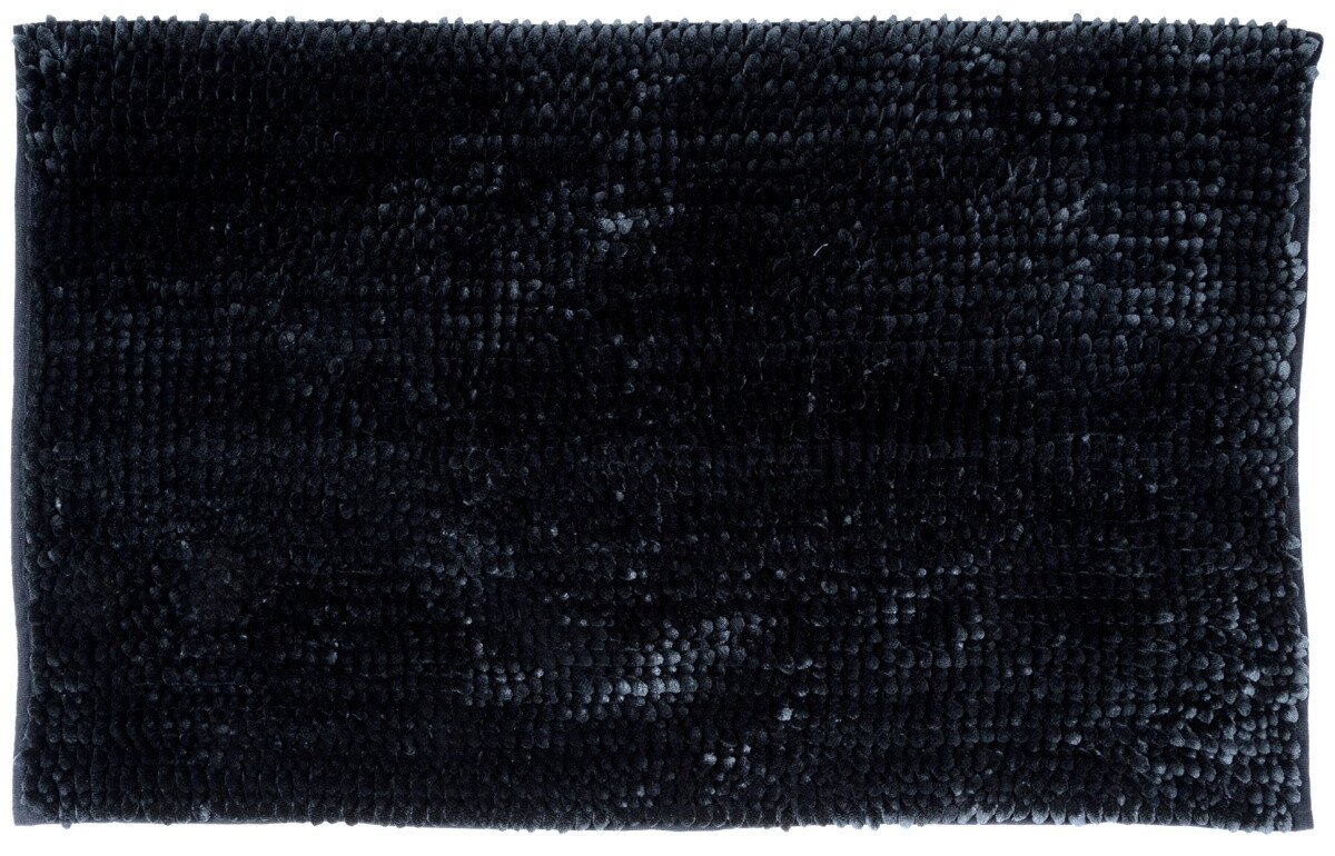 Koupelnová předložka CHENILLE VELVET černá 40x60 cm, 50x80 cm, 60x90 cm Multi Decor Rozměr: 60x90 cm