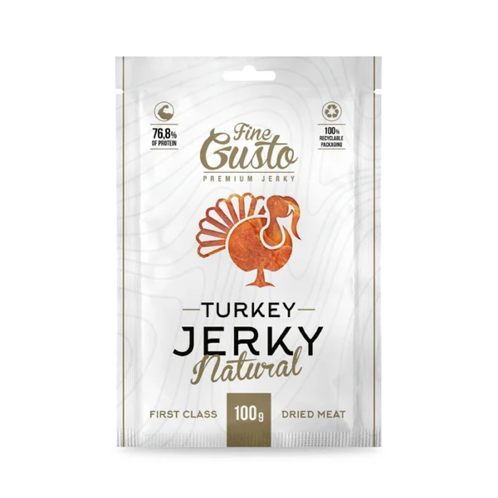 Fine Gusto Krůtí jerky natural 100g