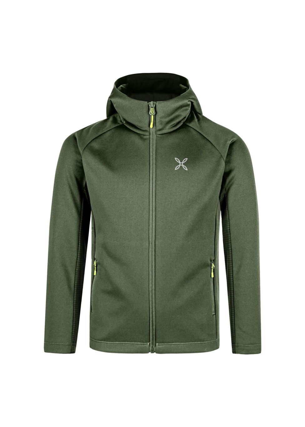 MONTURA Groove Maglia Kids, Verde Salvia/Verde Lime velikost: 135