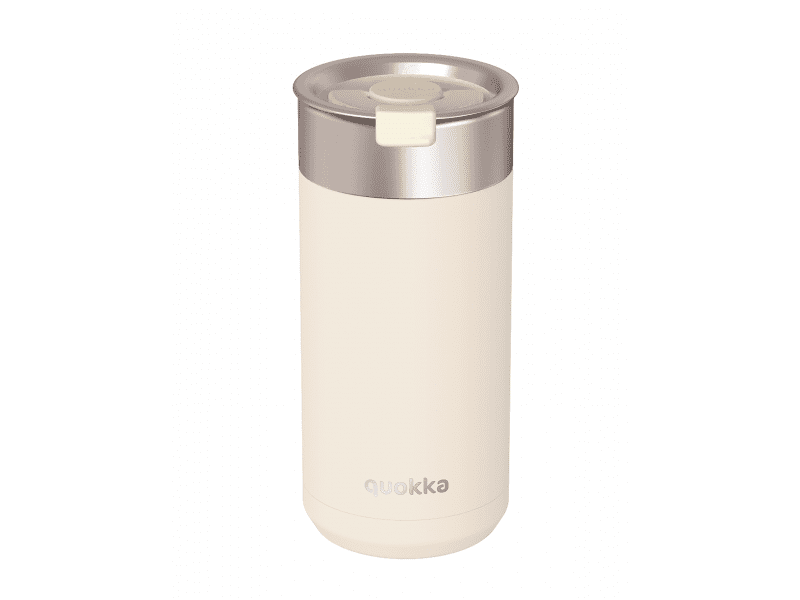 QUOKKA nerezový termohrnek se sítkem BOOST NUDE 400 ML