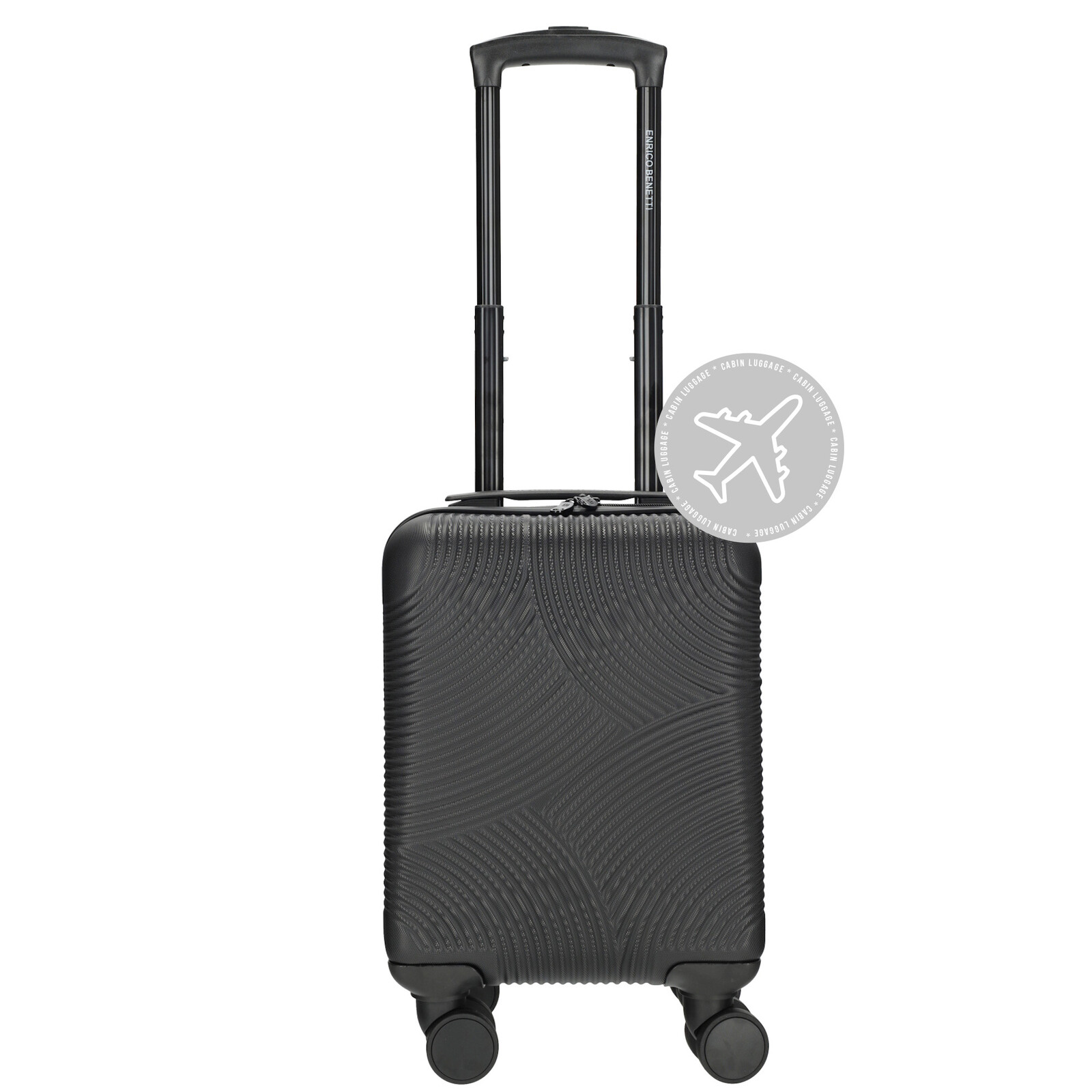 Kabinový kufr podsedadlový ABS 25L Enrico Benetti - černý