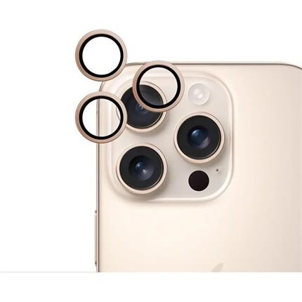 iWant ochrana čoček na kameru Apple iPhone 16 Pro/16 Pro Max pouštní titan