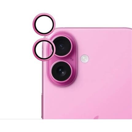 iWant ochrana čoček na kameru Apple iPhone 16/16 Plus růžová