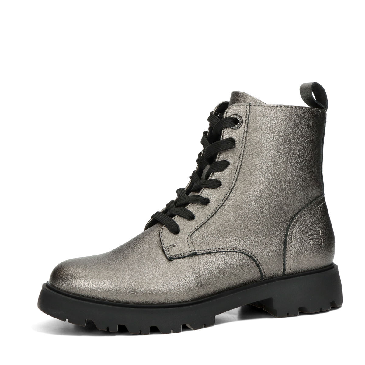 BAGATT dámské stylové kotníkové kozačky - metalické - 37