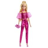Mattel Barbie Panenka deluxe stylová - růžový korzet