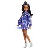 Mattel Barbie Panenka deluxe stylová - modrý top