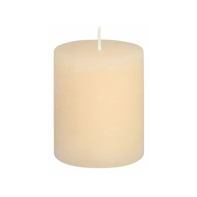 Svíčka válec krémová rustikální 68/80 Gala kerzen