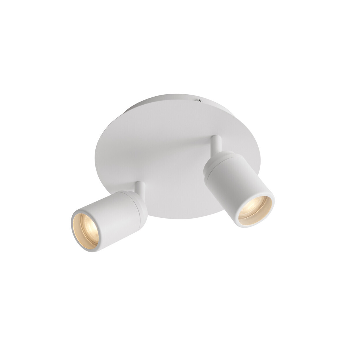 Moderní koupelnový reflektor bílý 2-světla IP44 - Ducha