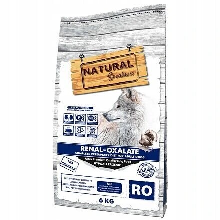 Natural Greatness Diet Vet Renal-Oxalate - granule pro psy - Výhodná sada 2 x 6 kg