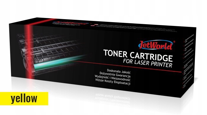 Toner cartridge JetWorld Yellow Lexmark CS431, CX431 replacement 20N2XY0