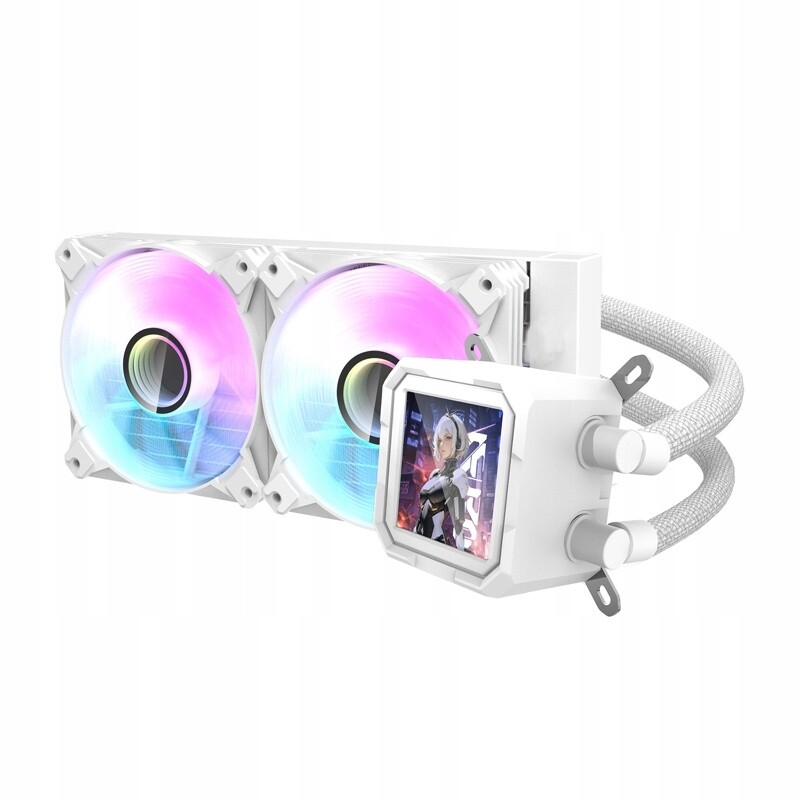 Vodní chladič CPU Darkflash DV240S (bílý)