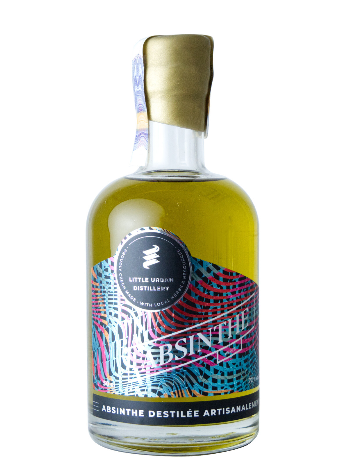 Little Urban Distillery Little Urban Absinthe Verte 72% 0,5l