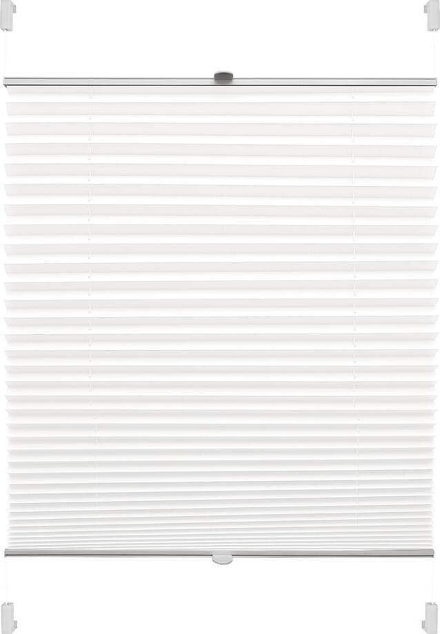 Bílá roleta 97x150 cm Plisé Verona – Gardinia