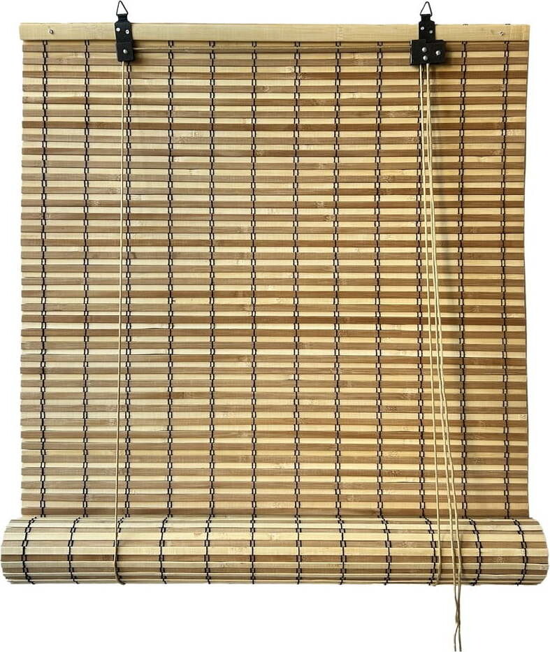 Bambusová roleta v přírodní barvě 140x160 cm Java – Gardinia