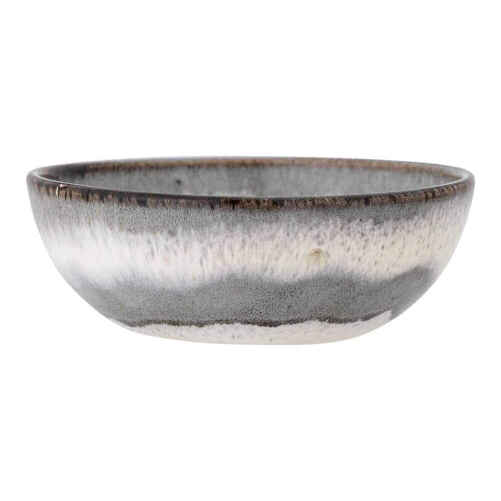 Šedá miska z kameniny 525 ml Paula – Bloomingville