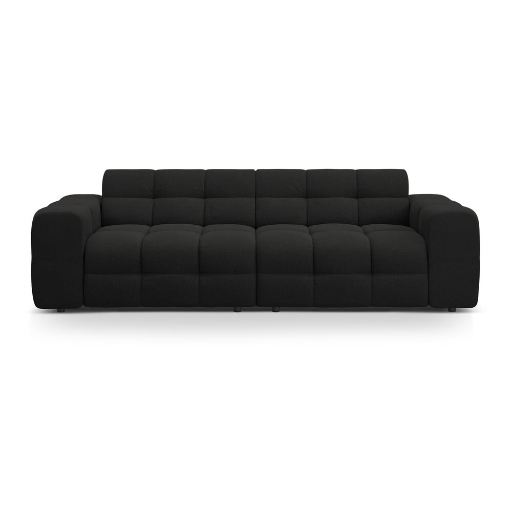 Černá pohovka 255 cm Kendal – Micadoni