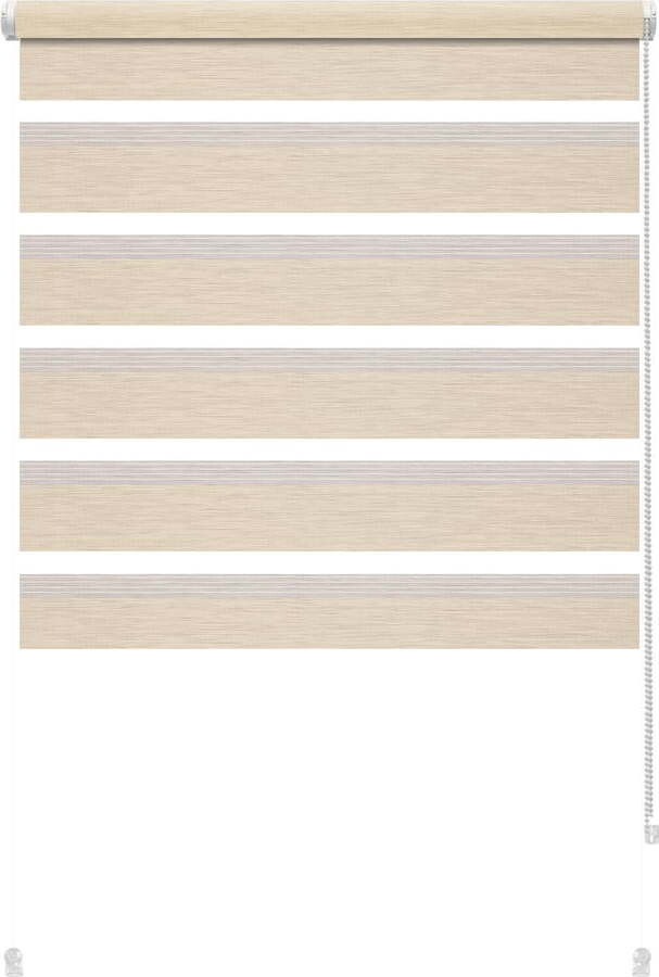 Krémová roleta den a noc 57x150 cm Zebra Silvalin – Gardinia