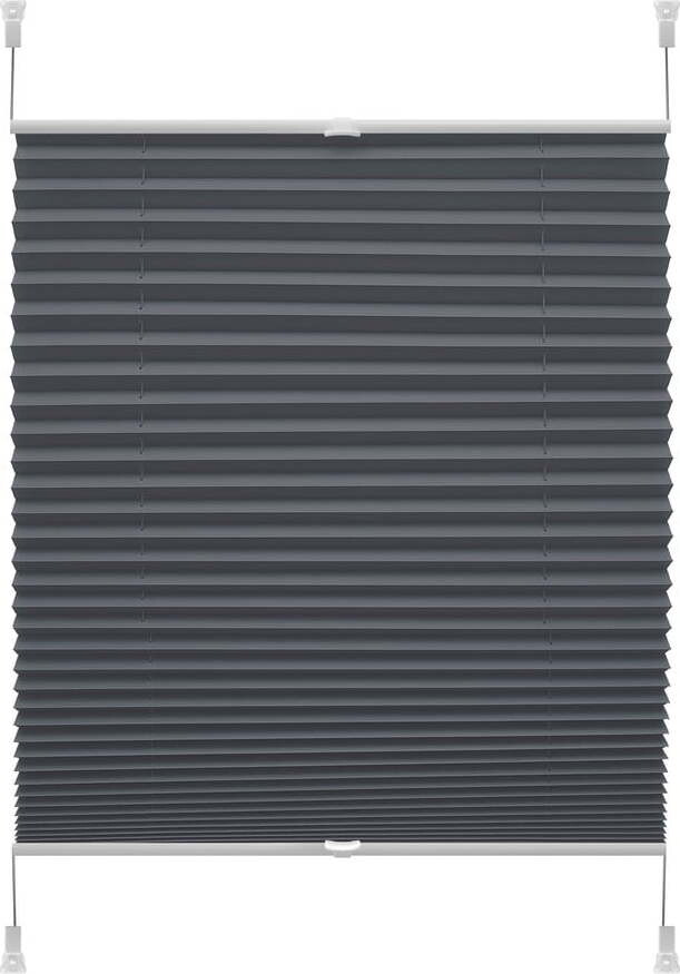 Antracitová roleta 57x150 cm Plisé Verona – Gardinia