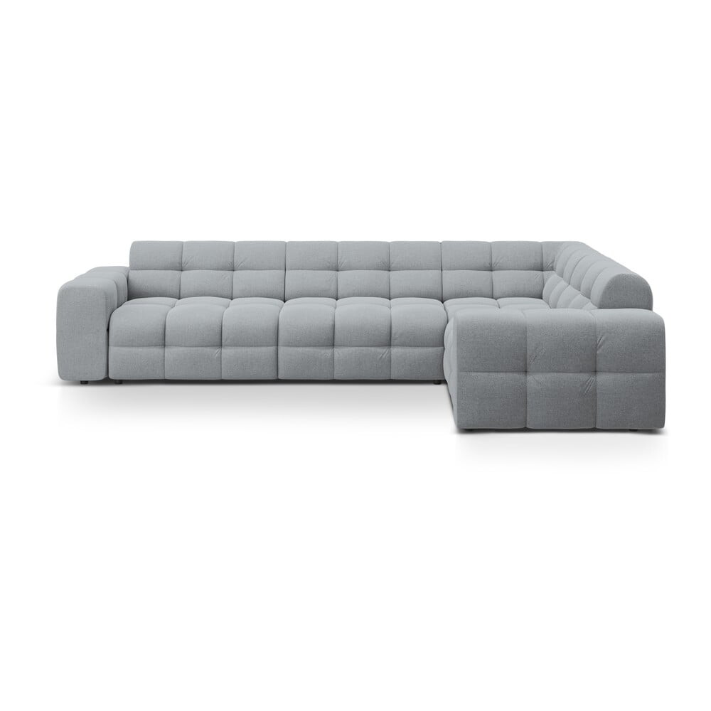 Šedá rohová pohovka (pravý roh/do L) Kendal – Micadoni