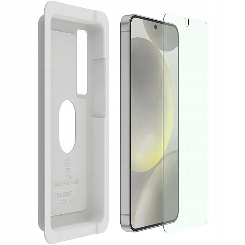 Belkin tvrzené sklo pro Galaxy S24, Tc filtr AntiBlue s aplikačním rámečkem