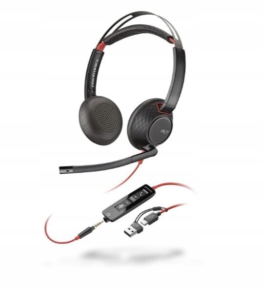 Sluchátka s mikrofonem Hp Poly Blackwire 5220 Stereo Usb-c Headset