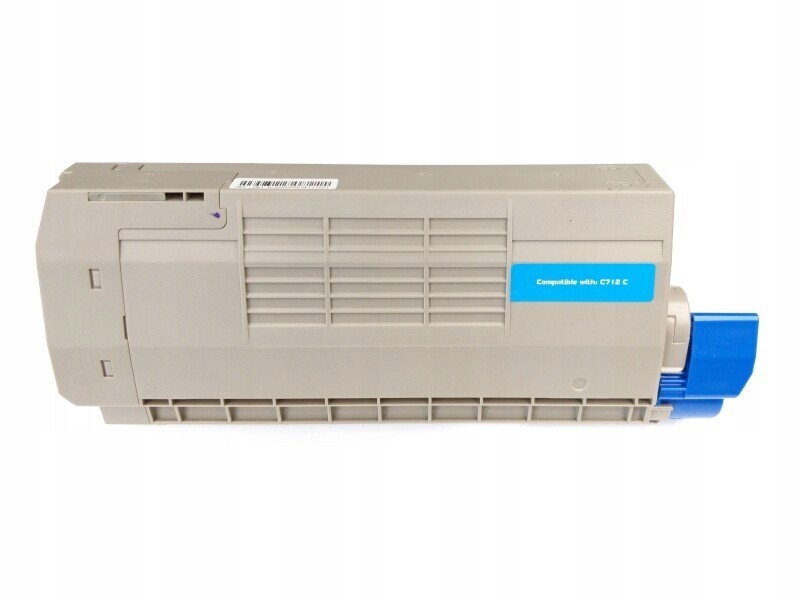 Tonerová kazeta kompatibilní s Oki 46507615 azurová