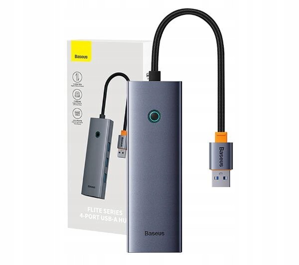 Usb hub Baseus B0005280A813-01 3x Usb, 1x RJ45 5 Gbit/S