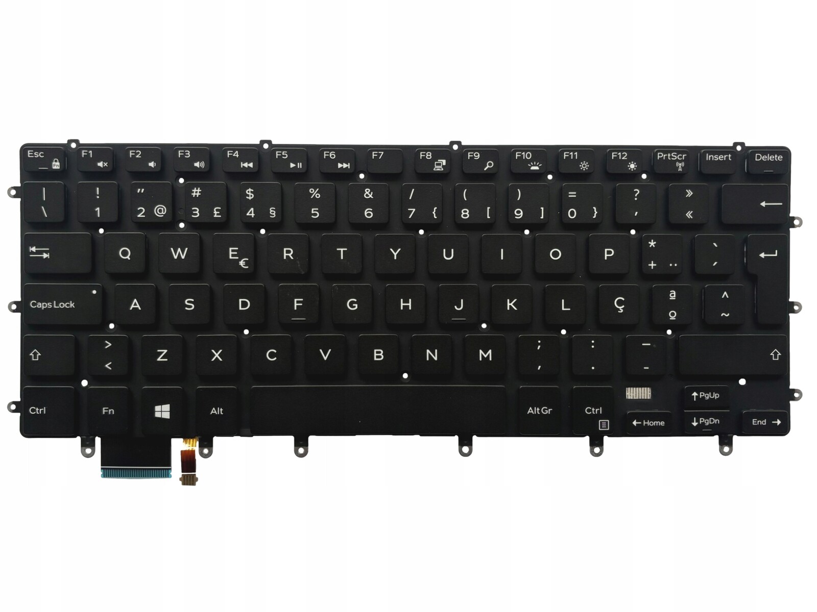 Klávesnice Dell Xps 15 9550 9560 5510 5520 7558 7568 7579 Led Originál Pt