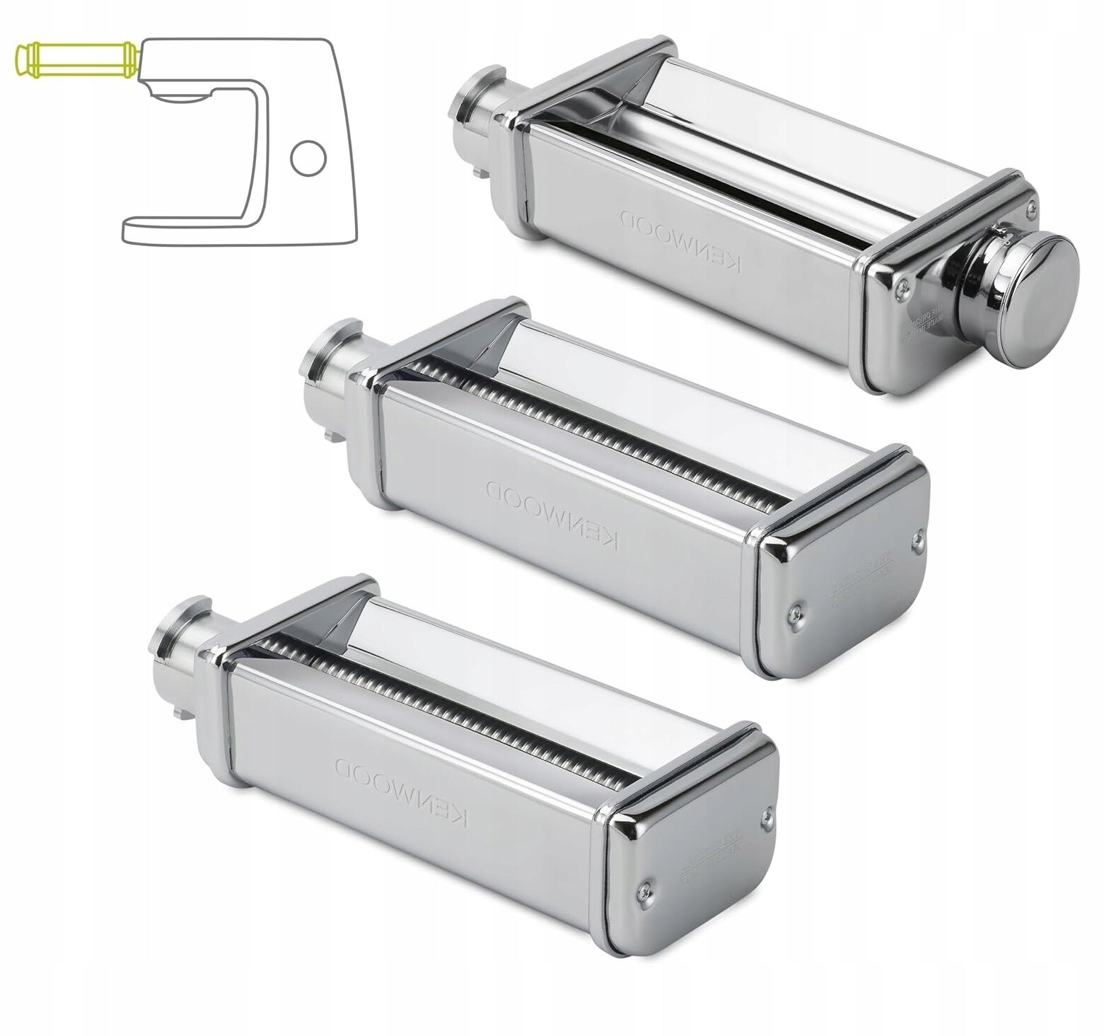 Nástavce na kuchyňské těstoviny Kenwood kMix Kvc Kvl Sens MAX980ME