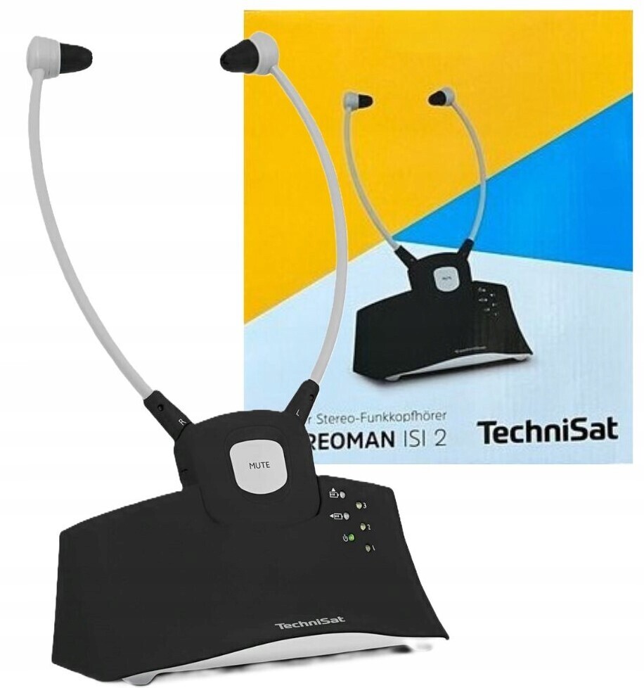 Bezdrátová sluchátka TechniSat Stereoman Isi 2