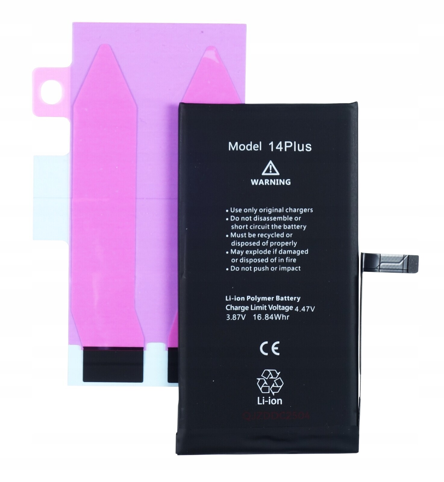 Baterie pro Apple iPhone 14 Plus 4325 mAh Bez Sdělení Crack Bms lepidlo