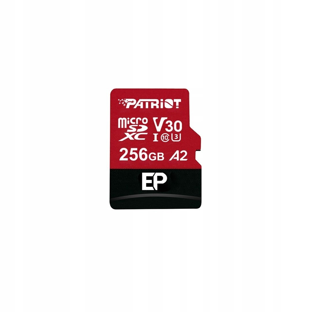 Patriot Ep Pro A2 Micro Sdxc 256 Gb 90/80 MB/s V30 U3 Class10