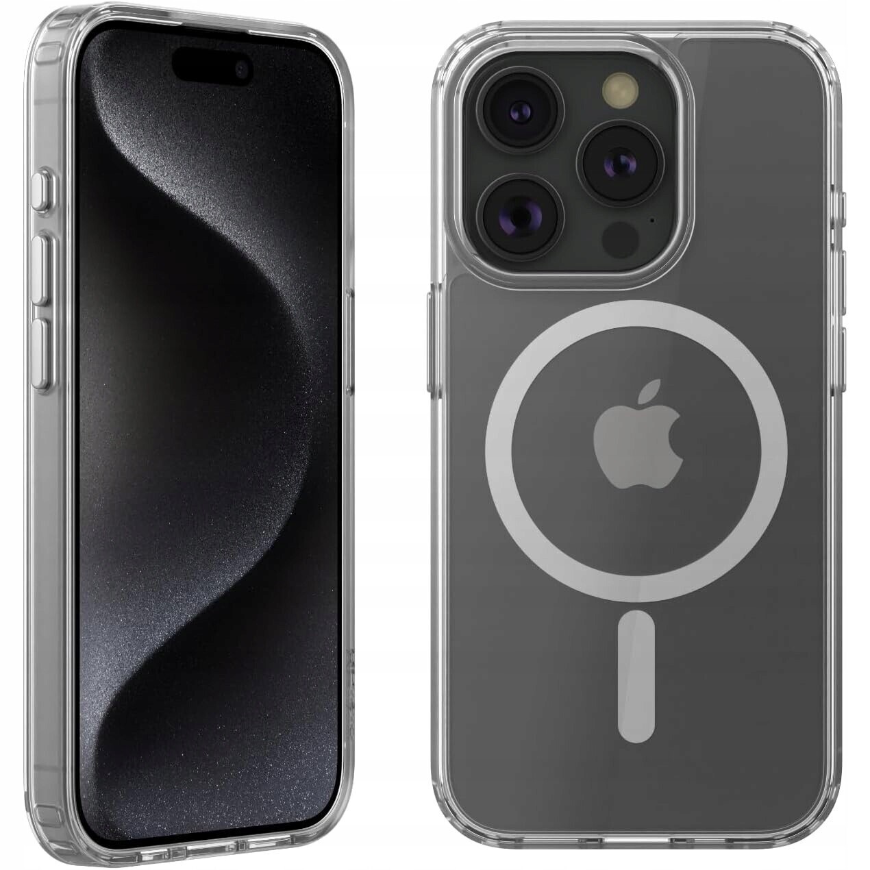 Pouzdro pro iPhone 15 Pro, Belkin Sheer pro MagSafe s antimikrobní úpravou case