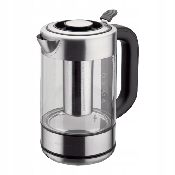 2v1 elektrická konvice s konvičkou na čaj s regulací teploty Ambiano