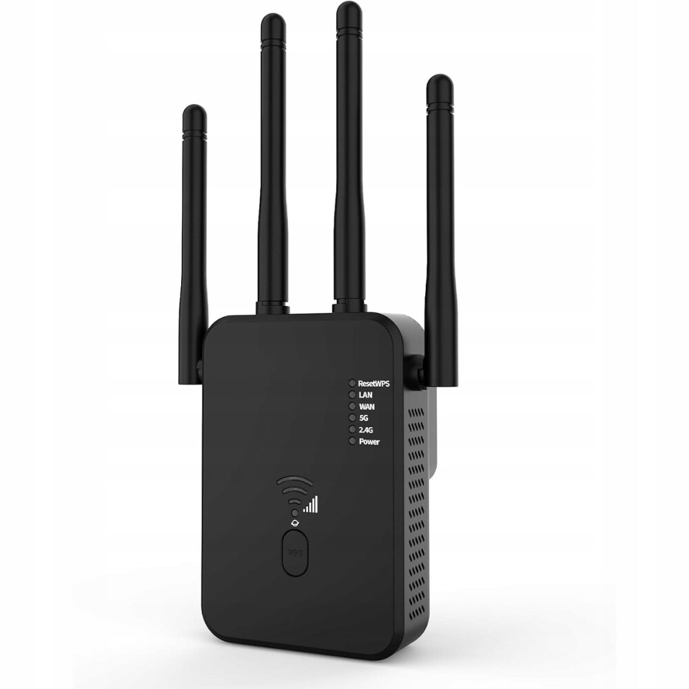 Glxertvz Zesilovač Wi-Fi 1200 Mbit/s – Dual Band 2,4 GHz 5 GHz s Lan/wan