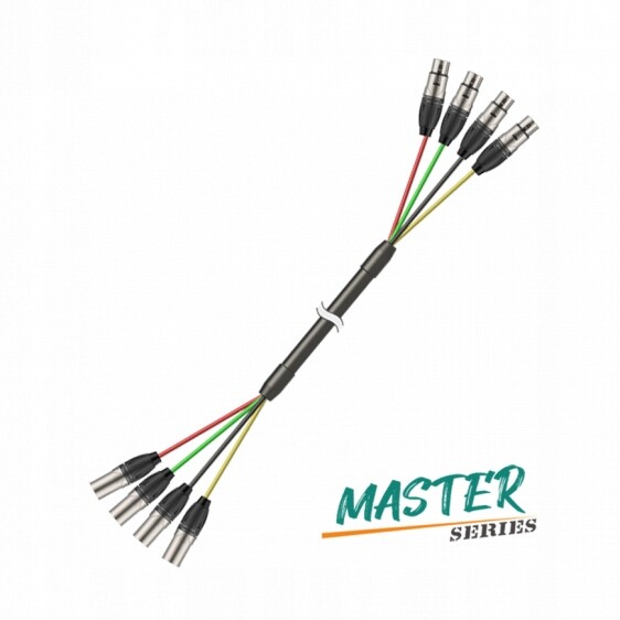 Roxtone MSL4CL6 – Vícepárový kabel 6 m