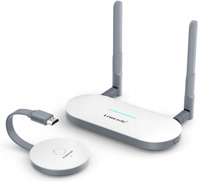 Lemorele Bezdrátový vysílač a přijímač Hdmi 164Ft/50M Hdmi Vga-- 5G