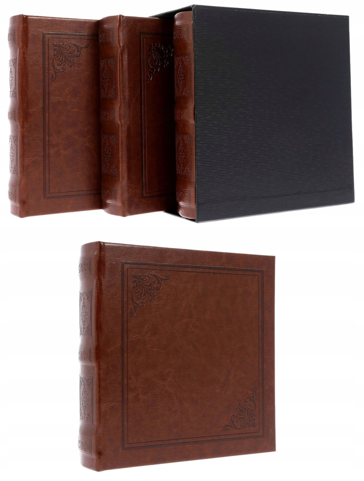 Sada tří alb v krabičce na fotografie 10x15 600 fotografií 3x200 fotografií