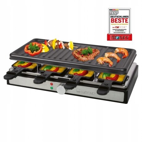 Elektrický Raclette Gril XXL 1400W pro 8 osob