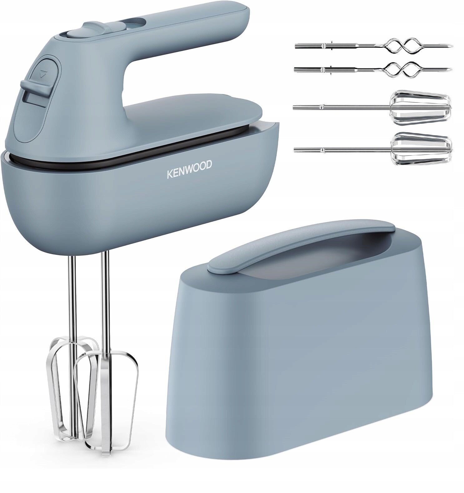 Kenwood Ruční mixér QuickMix Go 350 W červený s příslušenstvím