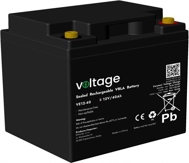 Akumulátor Agm Voltage 12V 40Ah VE12-40