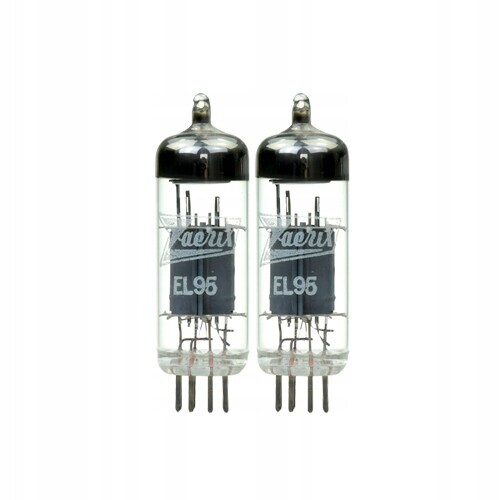 Elektronová lampa EL95 6DL5 Zaerix Nos pentoda výkonová 2 ks vybraný pár